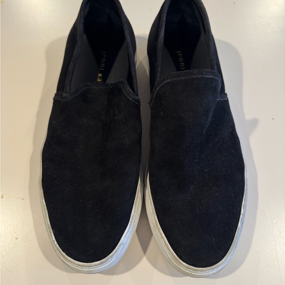 Jenni Kayne Black Women's Slip-On Sneakers